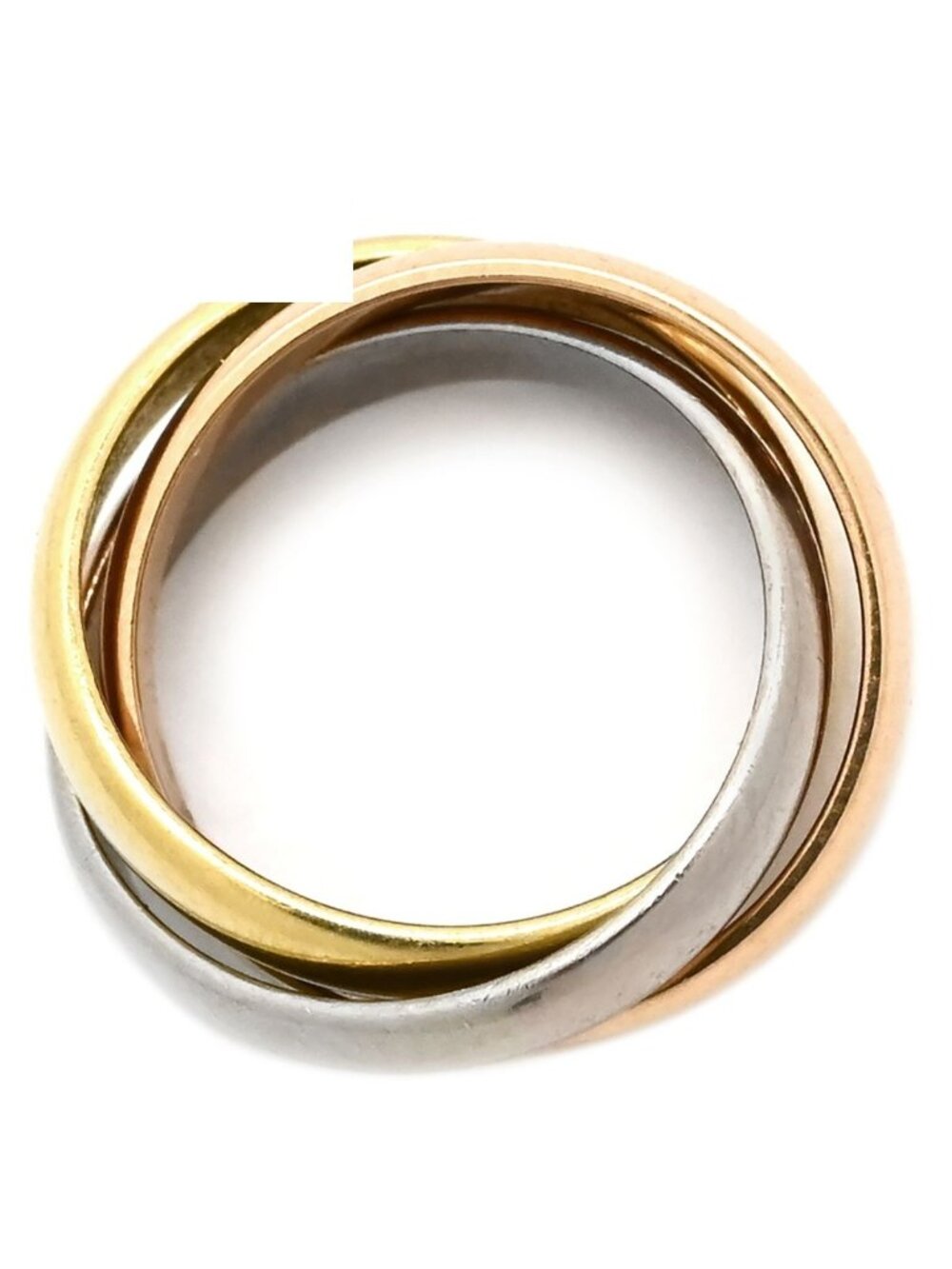 Cartier Pendant Trinity Charm White Gold Yellow Pink